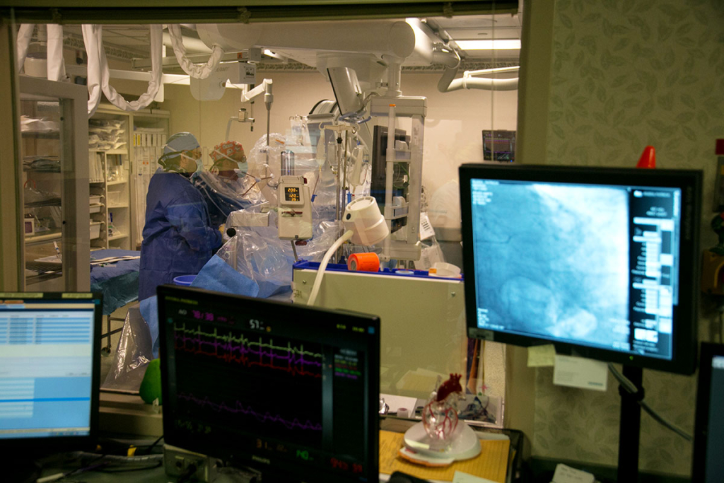 Cardiac Catheterization Lab at the Frances Langford Heart Center in Martin Medical Center, Stuart
